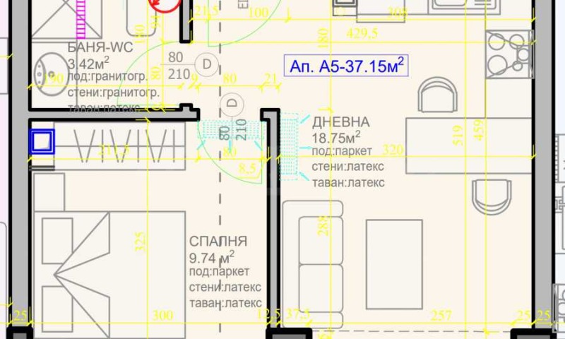 Продава 2-СТАЕН, гр. Варна, Гръцка махала, снимка 1 - Aпартаменти - 49304167