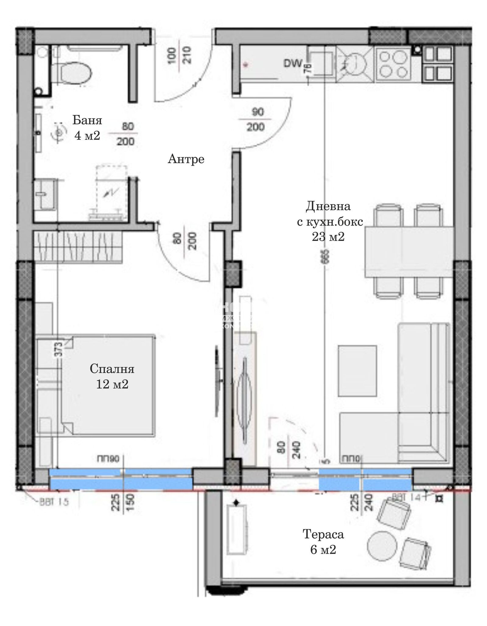 Продава 2-СТАЕН, гр. Пловдив, Остромила, снимка 2 - Апартаменти - 50017342