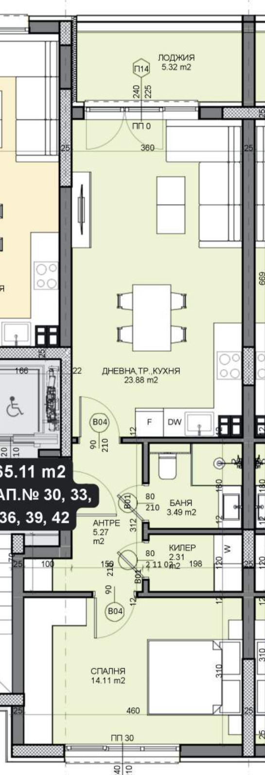 Til salgs  1 soverom Varna , Galata , 74 kvm | 54784533 - bilde [2]
