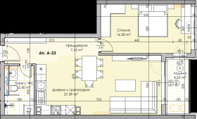 1 dormitorio Karshiyaka, Plovdiv 5