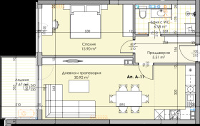 1 Schlafzimmer Karschijaka, Plowdiw 3