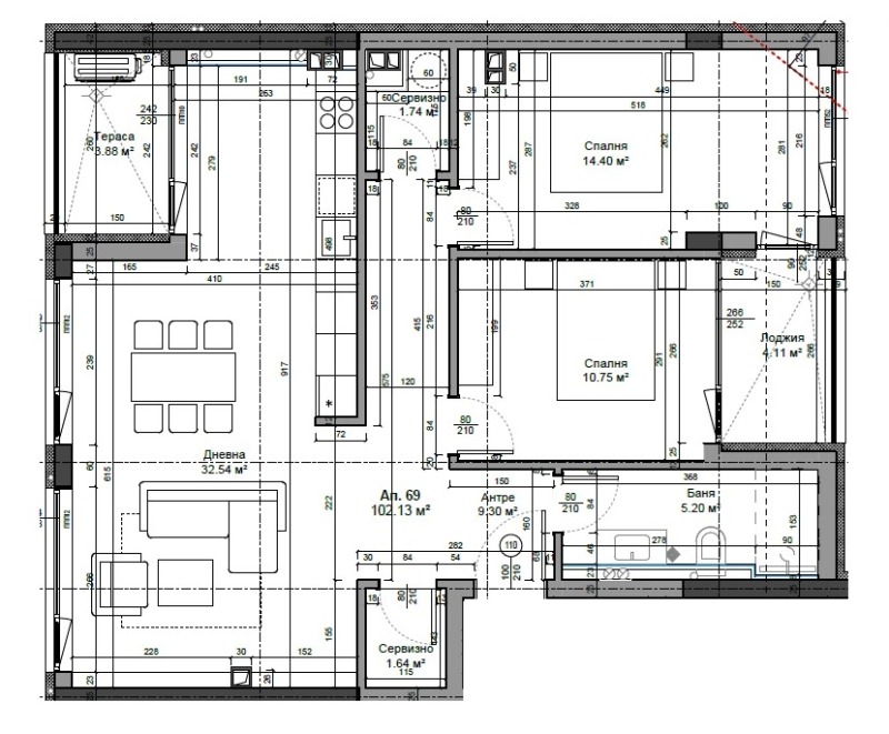 Продава 3-СТАЕН, гр. Варна, Цветен квартал, снимка 16 - Апартаменти - 51977664