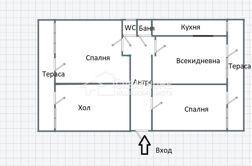 Продава 4-СТАЕН, гр. Търговище, Център, снимка 10 - Апартаменти - 55117493