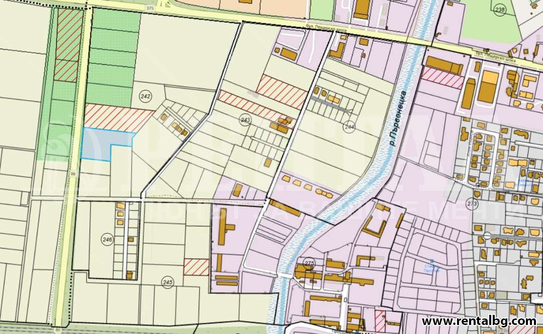 Продава ПАРЦЕЛ, гр. Пловдив, Пещерско шосе, снимка 2 - Парцели - 52288819