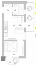 Продава 1-СТАЕН, гр. Варна, к.к. Чайка, снимка 7