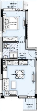 Продава 2-СТАЕН, град Варна, Изгрев • 105741 € / 206811.42 лв. • 94579278 6