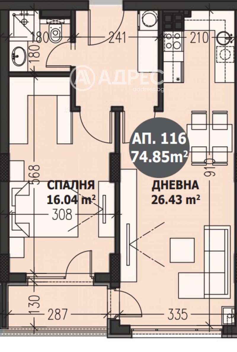 Продава  2-стаен град София , Малинова долина , 75 кв.м | 30332222 - изображение [4]