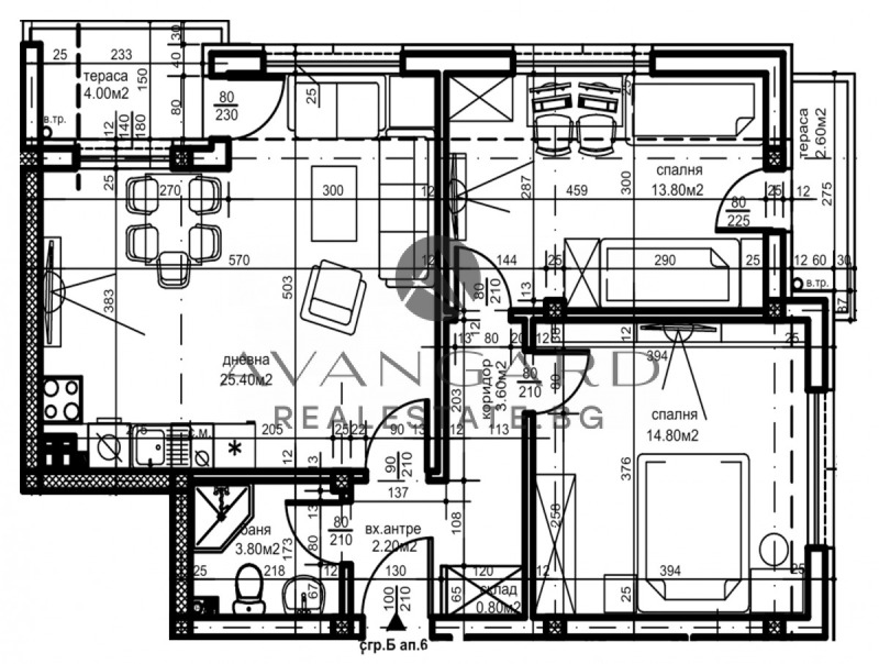 Продава 3-СТАЕН, гр. Пловдив, Беломорски, снимка 6 - Aпартаменти - 48667887