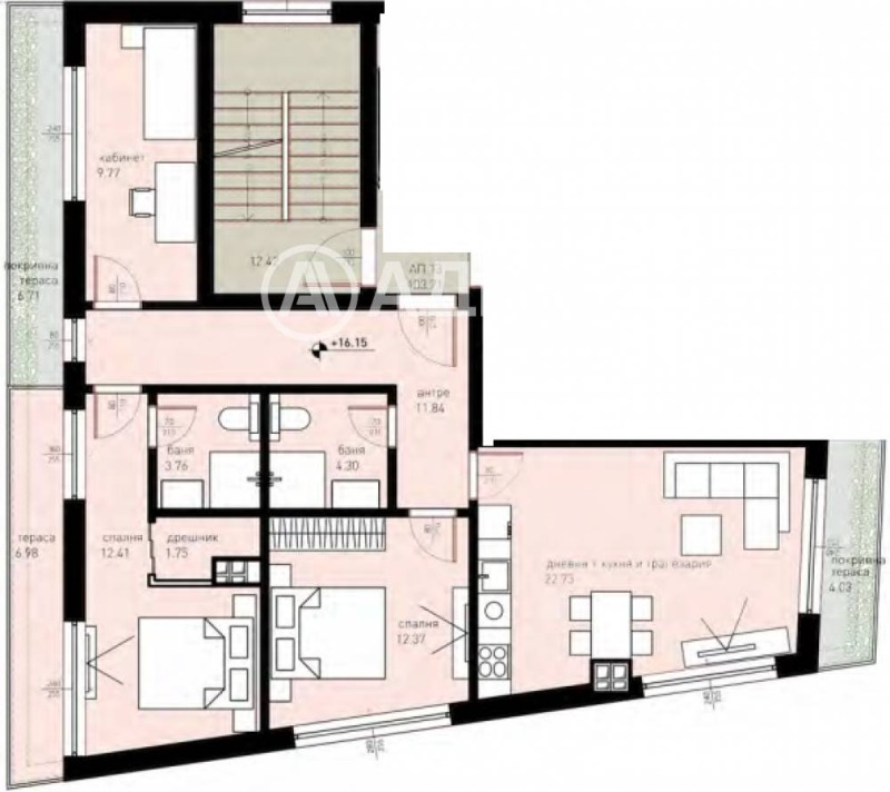 Satılık  3+ yatak odası Sofia , Slaviya , 130 metrekare | 74431474 - görüntü [5]