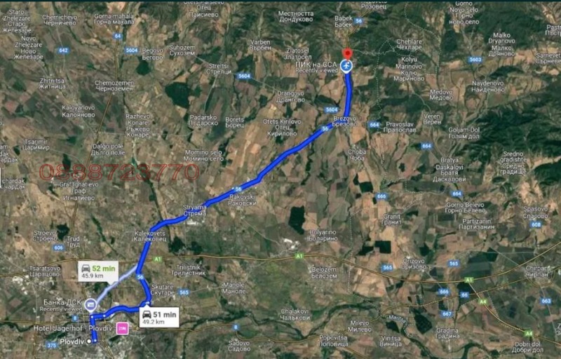 In vendita  Complotto regione Plovdiv , Brezovo , 1744 mq | 54178081 - Immagine [5]