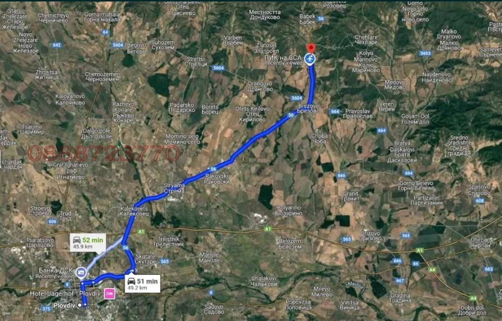 Продава ПАРЦЕЛ, гр. Брезово, област Пловдив, снимка 5 - Парцели - 54244198