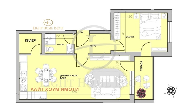 En venta  1 dormitorio Plovdiv , Jristo Smirnenski , 82 metros cuadrados | 97234216 - imagen [12]