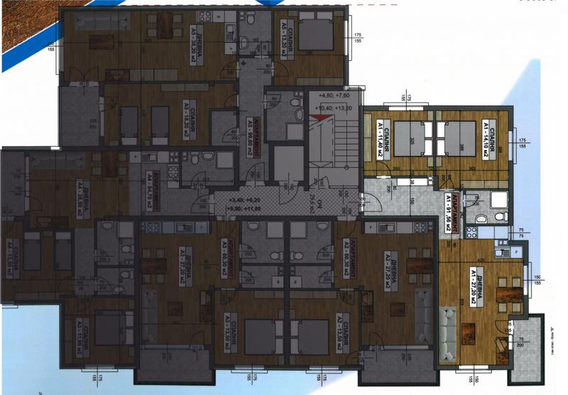 Продава 3-СТАЕН, гр. Хасково, Куба, снимка 4 - Апартаменти - 56731171