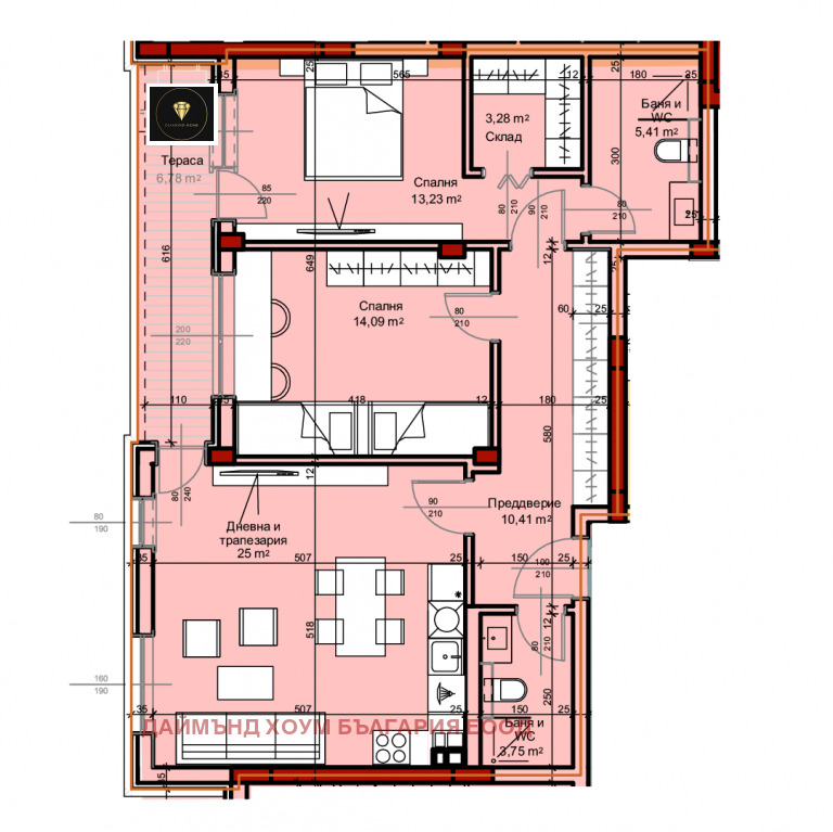 Продава 3-СТАЕН, гр. Пловдив, Остромила, снимка 2 - Aпартаменти - 47302719