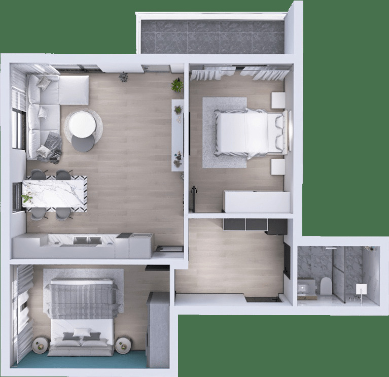 Na prodej  2 ložnice Plovdiv , Ostromila , 102 m2 | 63247167 - obraz [2]