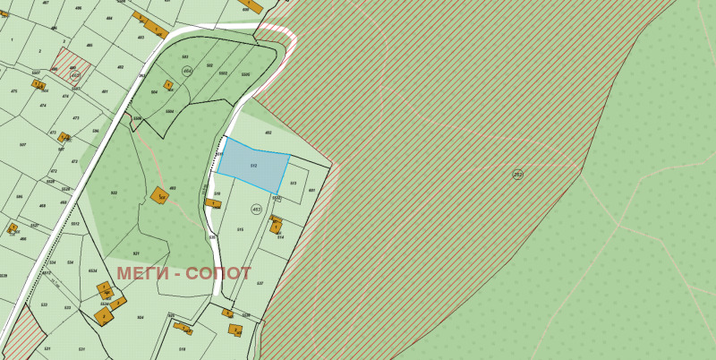 Продава  Парцел област Пловдив , гр. Сопот , 930 кв.м | 81094623