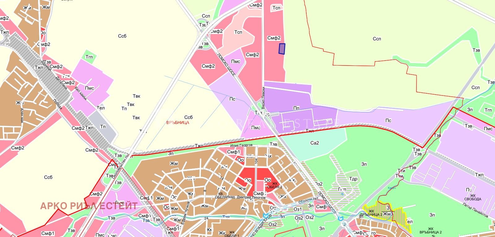 Продава ПАРЦЕЛ, гр. София, Връбница 1