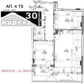 2 спаваће собе Централна пошта, Варна 1