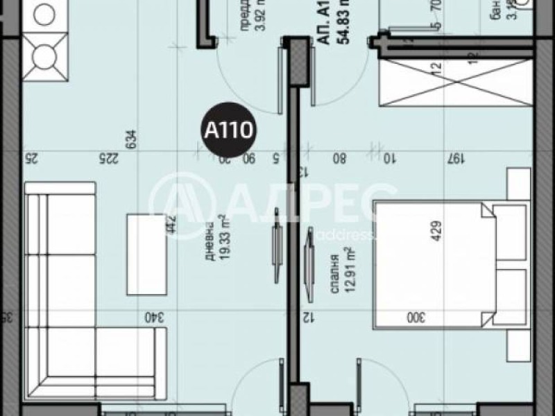 Продава  2-стаен град София , Люлин 5 , 63 кв.м | 43359802