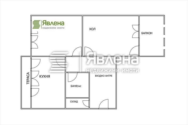 Till salu  1 sovrum Sofia , Nadejda 4 , 68 kvm | 51054298 - bild [4]