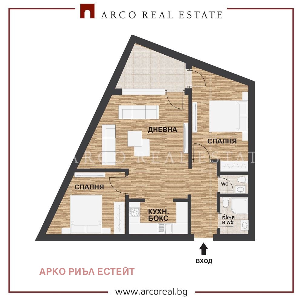 Продава 3-СТАЕН, гр. София, Манастирски ливади, снимка 4 - Апартаменти - 52373661