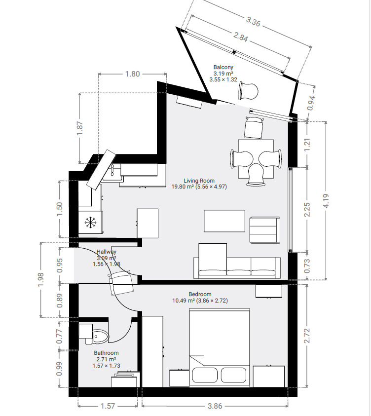 Продава 2-СТАЕН, гр. Варна, Бриз, снимка 8 - Апартаменти - 53428637