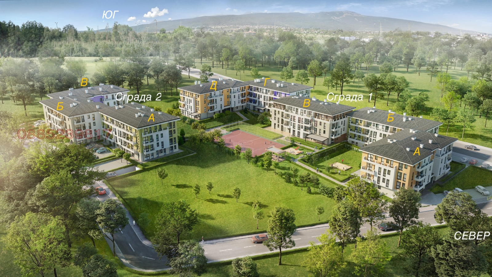 Продава 3-СТАЕН, гр. София, Малинова долина