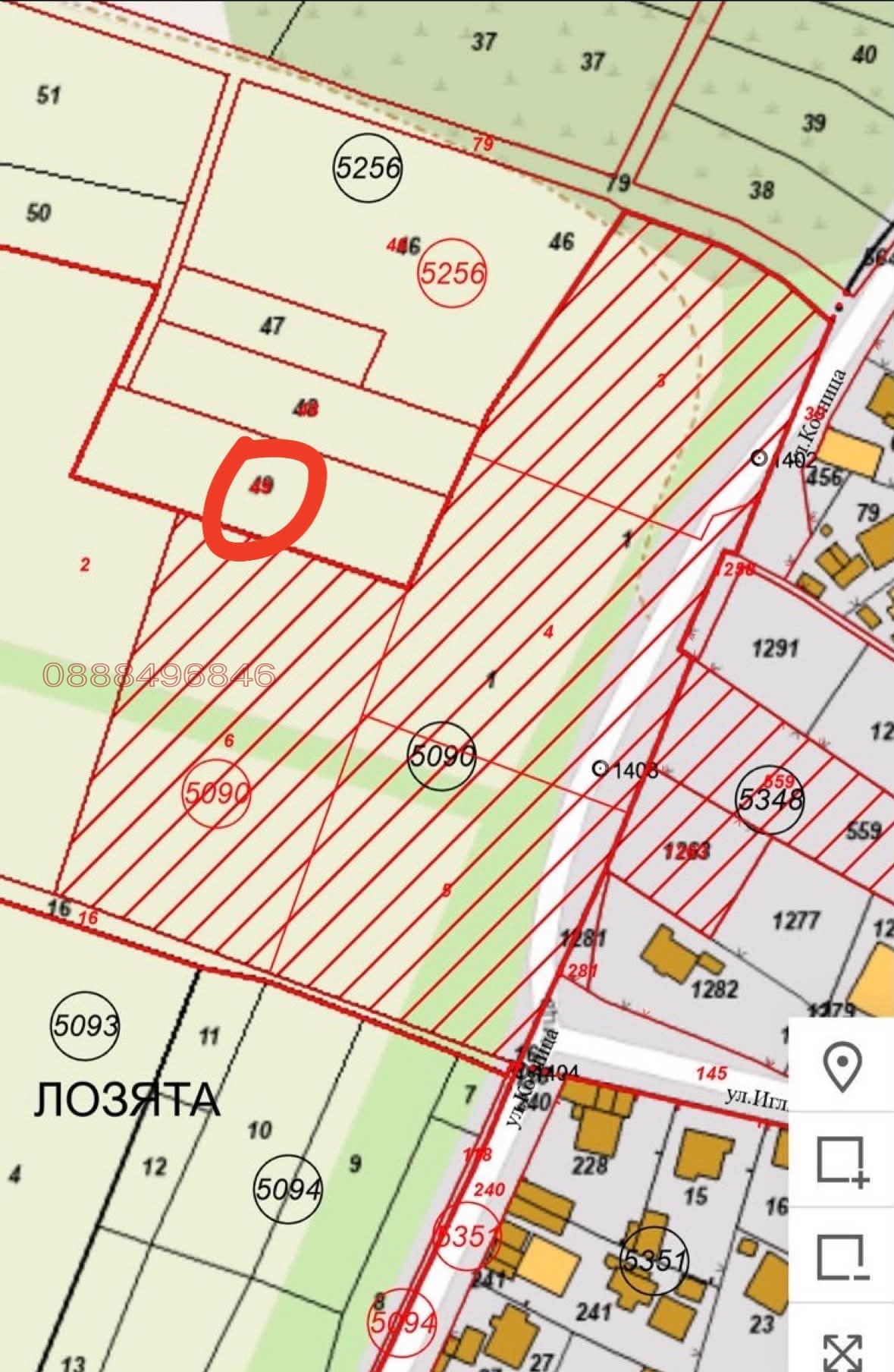 Продава ПАРЦЕЛ, гр. София, гр. Нови Искър, снимка 2 - Парцели - 54544527