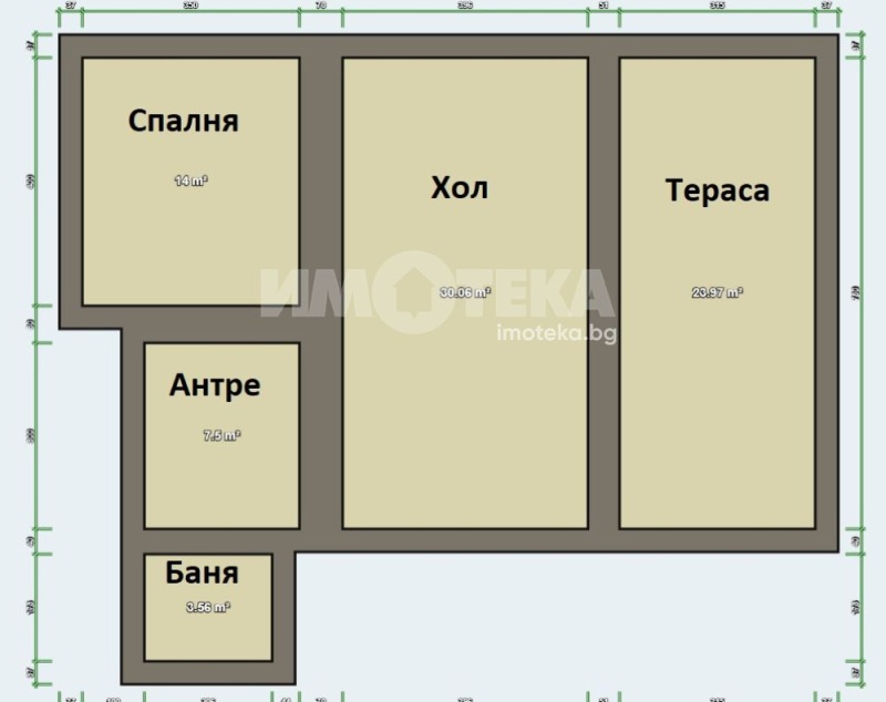 Продава 2-СТАЕН, гр. София, Карпузица, снимка 6 - Апартаменти - 53004054