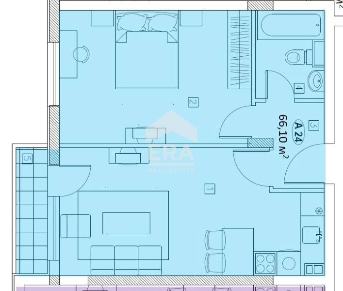 Продава 2-СТАЕН, гр. София, Център, снимка 3 - Апартаменти - 53269761