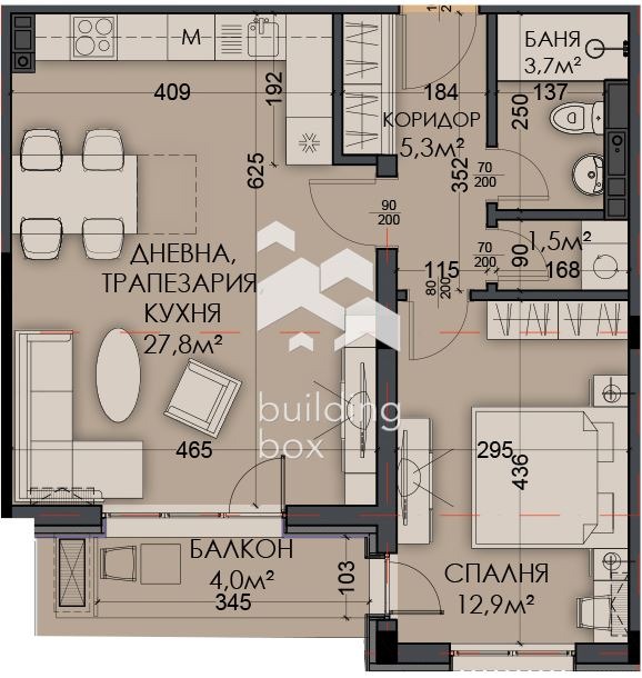 Продается  3 спальни Варна , Виница , 148 кв.м | 93668033 - изображение [3]