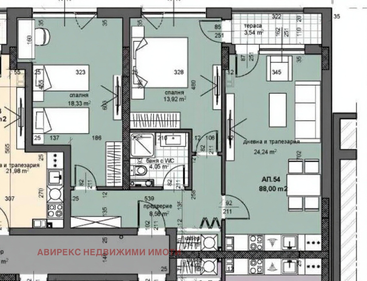 Продава 3-СТАЕН, гр. Пловдив, Тракия, снимка 2 - Апартаменти - 53313145
