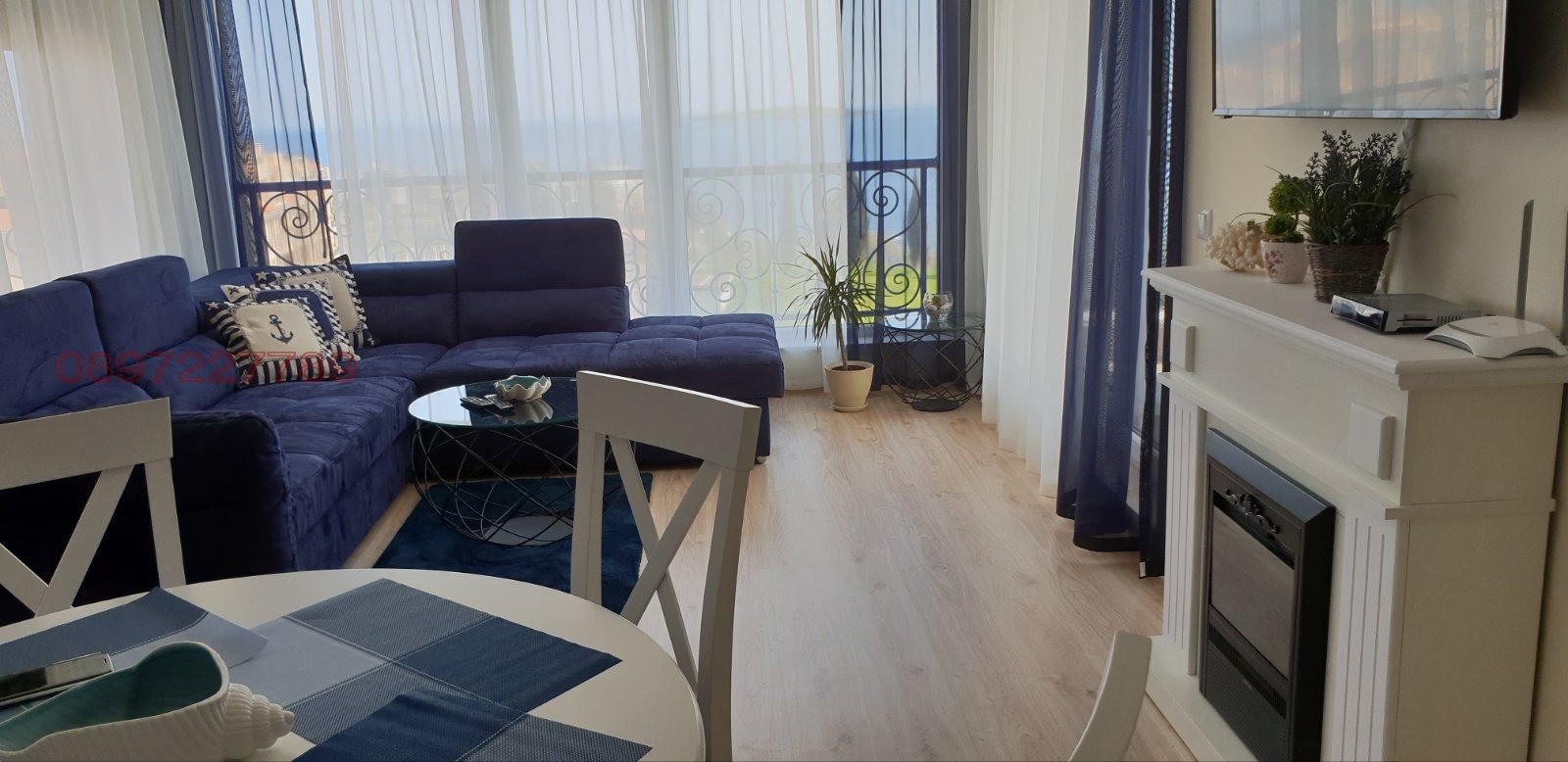 Продава 3-СТАЕН, гр. Черноморец, област Бургас, снимка 4 - Апартаменти - 55056490