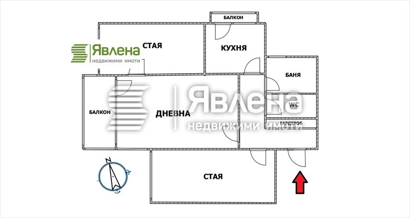 Продава  3-стаен град София , Докторски паметник , 105 кв.м | 92294630 - изображение [13]