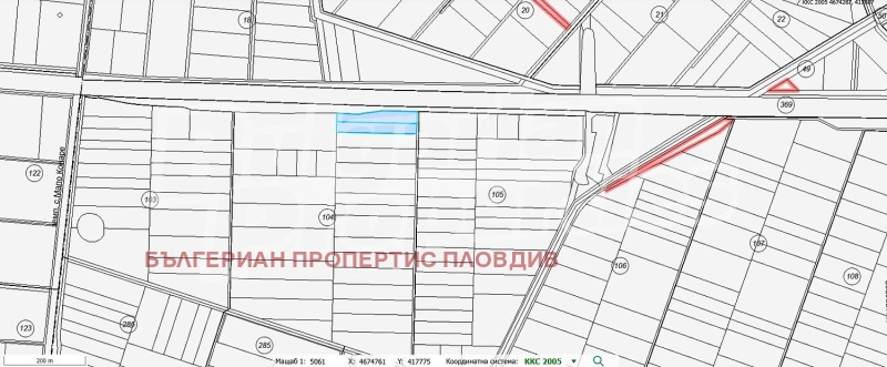 Продава ПАРЦЕЛ, с. Цалапица, област Пловдив, снимка 2 - Парцели - 53195414