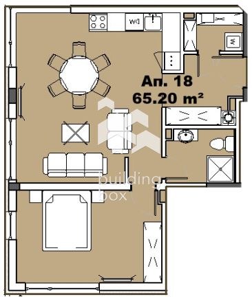 En venta  1 dormitorio Sofia , Knyazhevo , 79 metros cuadrados | 44800333 - imagen [12]
