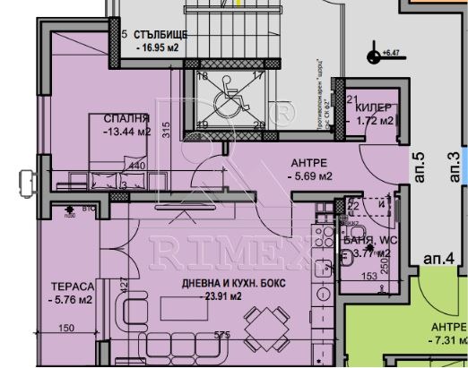 Продава 2-СТАЕН, гр. Пловдив, Христо Смирненски