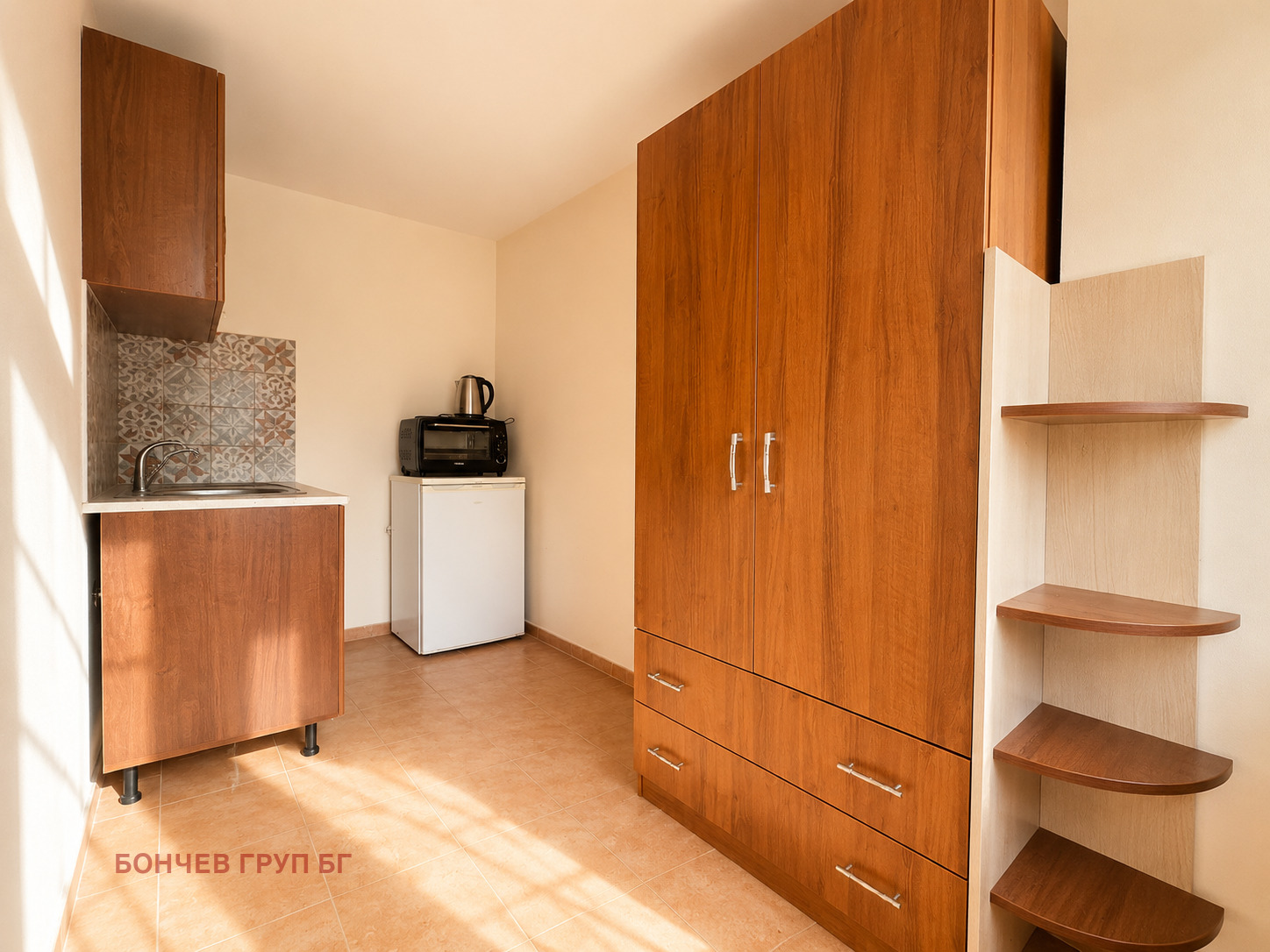 Продава 1-СТАЕН, гр. Поморие, област Бургас, снимка 5 - Апартаменти - 54616988