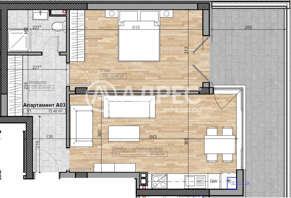 Продава 2-СТАЕН, гр. София, Манастирски ливади, снимка 4 - Апартаменти - 55033011