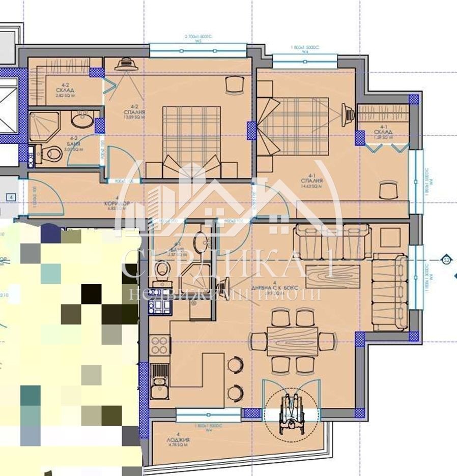 Продава 3-СТАЕН, гр. София, Хаджи Димитър, снимка 6 - Апартаменти - 54123624