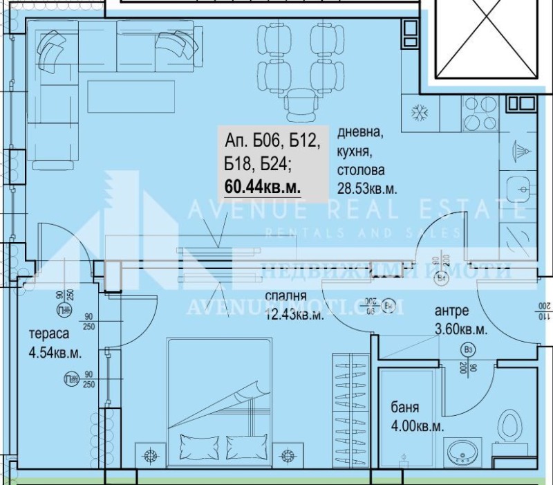 Till salu  1 sovrum Plovdiv , Karsjijaka , 70 kvm | 25076654 - bild [3]