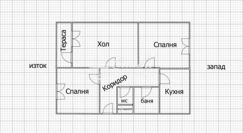 En venta  2 dormitorios Shumen , Dobrudzhanski , 76 metros cuadrados | 65323499