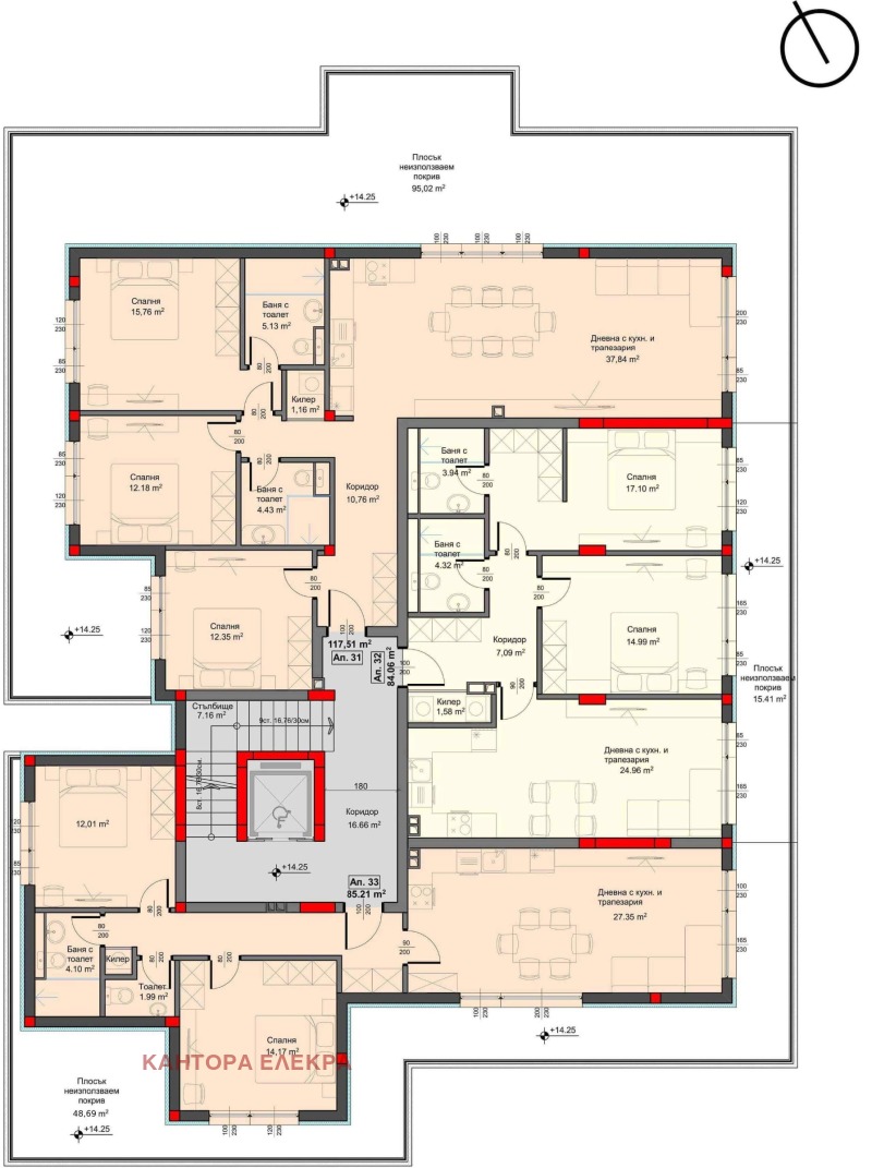 Продава МНОГОСТАЕН, гр. Варна, Аспарухово, снимка 9 - Апартаменти - 52211173
