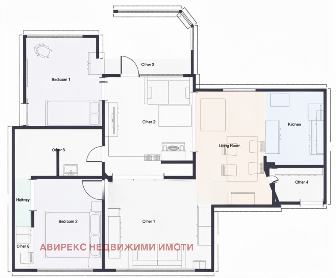 Продава 3-СТАЕН, гр. Пловдив, Център, снимка 9 - Апартаменти - 55945821