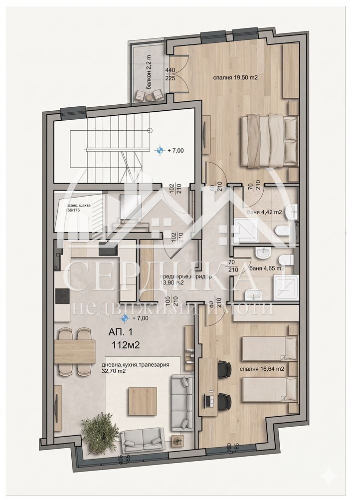 Продава 3-СТАЕН, гр. София, Банишора, снимка 3 - Апартаменти - 54222732