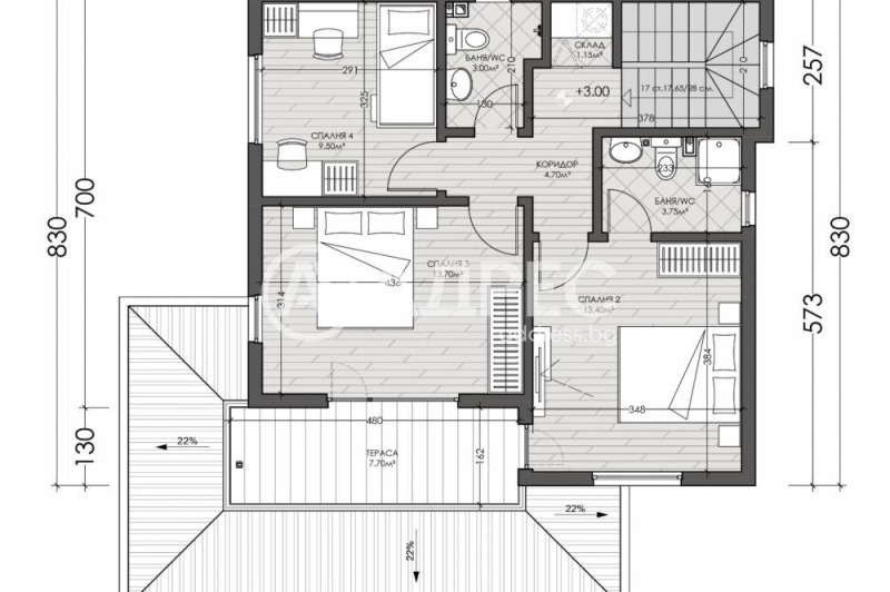 Продава КЪЩА, гр. Костинброд, област София област, снимка 5 - Къщи - 53097490