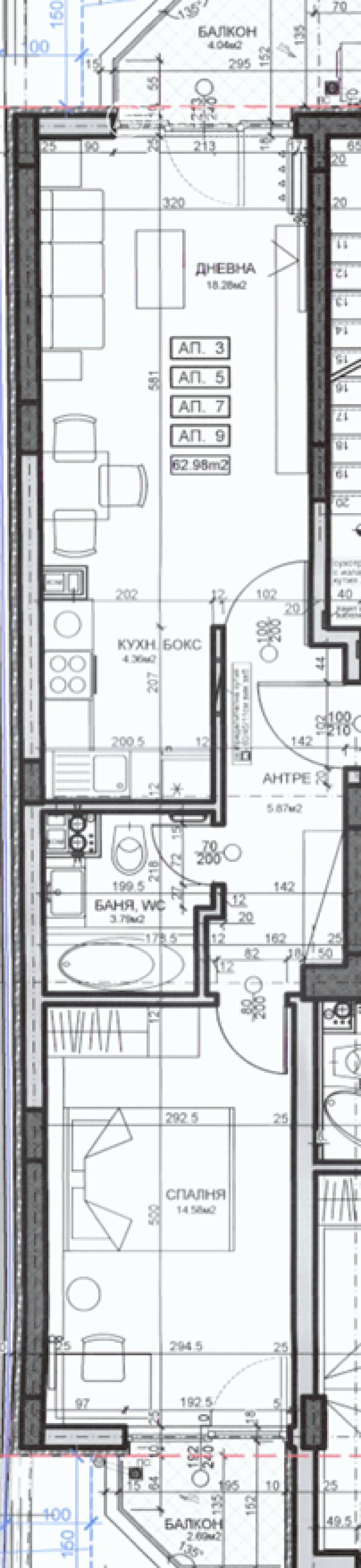Продава 2-СТАЕН, гр. София, Център, снимка 4 - Апартаменти - 55626825