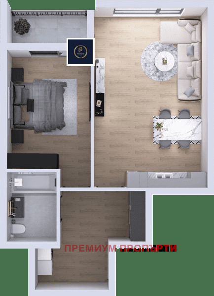 Продается  1 спальня Пловдив , Христо Смирненски , 92 кв.м | 22727420 - изображение [3]