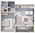 Продава  2-стаен град Пловдив , Христо Смирненски , 82 кв.м | 96676233 - изображение [3]