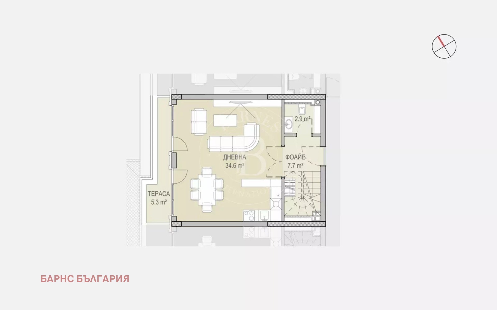 Продава МЕЗОНЕТ, гр. София, Кръстова вада, снимка 5 - Апартаменти - 56031068